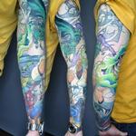 Tattoos - 90s Spider Man The Animated Series Sleeve - 142120