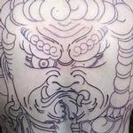 Tattoos - Food Myoo Backpiece Started - 145515