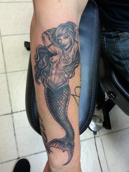 Tattoos - Mermaid - 109110