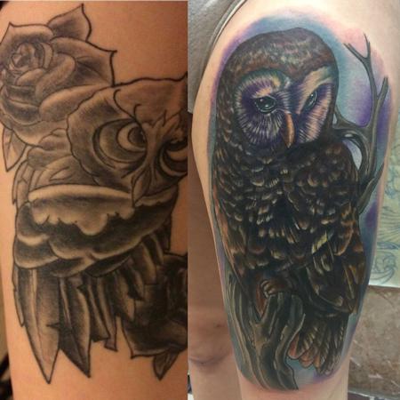 Chad Pelland - Owl cover up