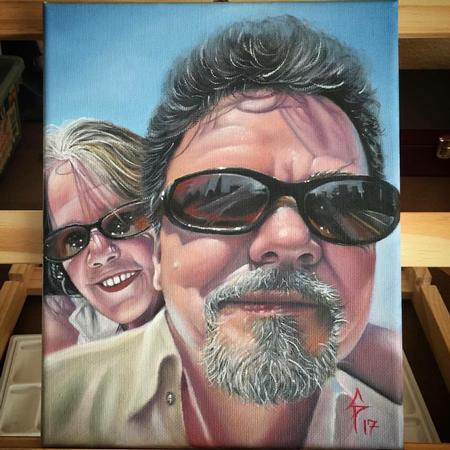 Chad Pelland - Family painting