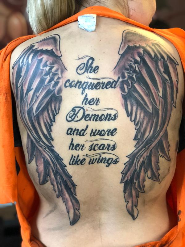 Scars like wings by Jaisy Ayers (WOODLANDS TX) TattooNOW