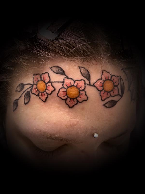 This Flower Skull Makeup Is Actually Made from Temporary Tattoos  Allure