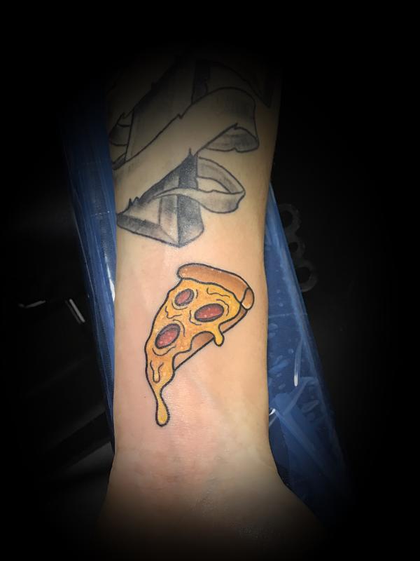 Buy Pizza Temporary Fake Tattoo Sticker set of 2 Online in India  Etsy