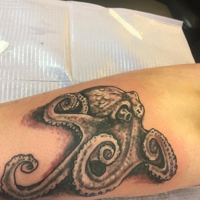 Octopus by Jaisy Ayers (WOODLANDS TX): TattooNOW