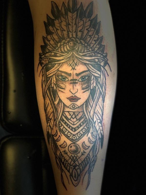 native american by Jaisy Ayers (WOODLANDS TX): TattooNOW