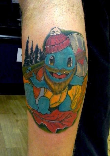Tattoos - Lumberjack Squirtle - 140938
