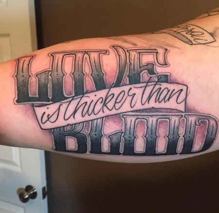 Tattoos - Love is thicker than blood - 144938