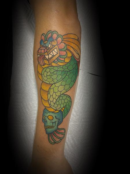 Tattoos - Feather serpent  - 141994