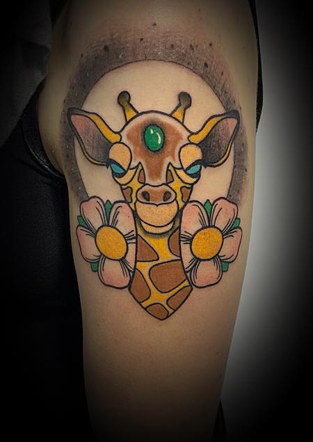 Tattoos - Giraffe - 138749