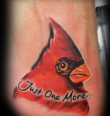 Tattoos - Cardinal and Lettering - 140958