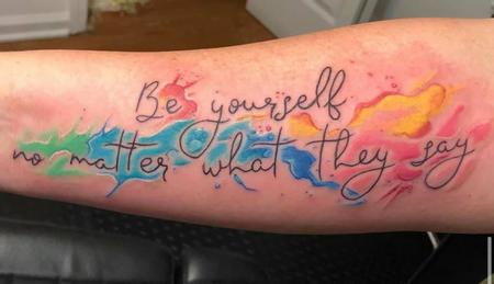 Tattoos - Watercolr Lettering - 143225