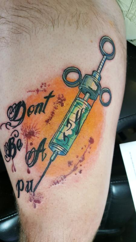 Tattoos - Don’t be a pu*** - 132230