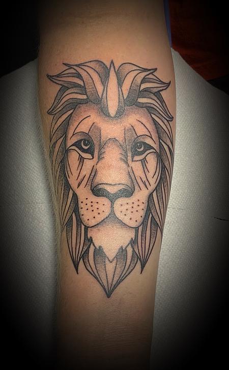 Tattoos - Lion - 139372