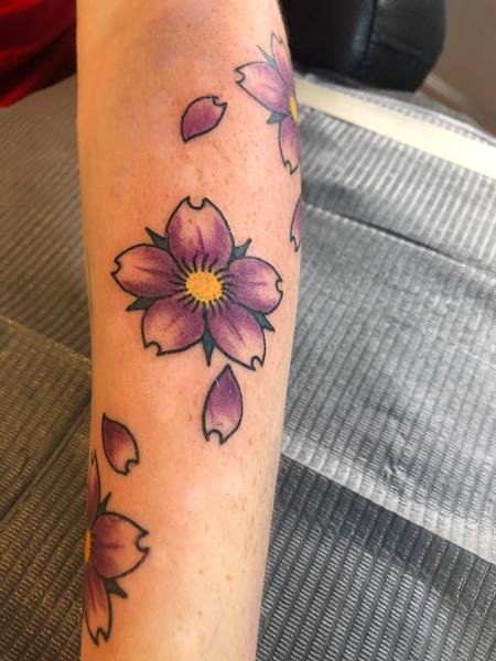 Jaisy Ayers (PORTLAND/MARICOPA) - Purple blossums