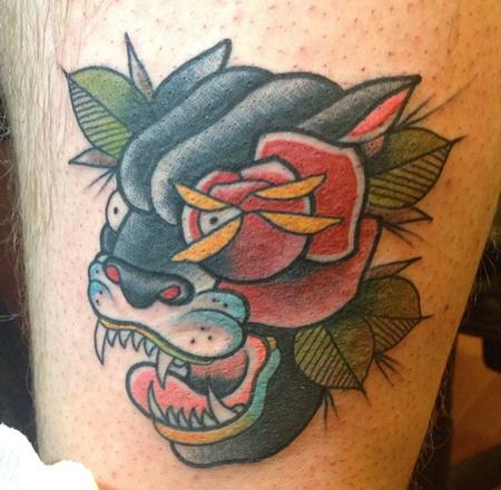 Tattoos - Rose panther - 144936
