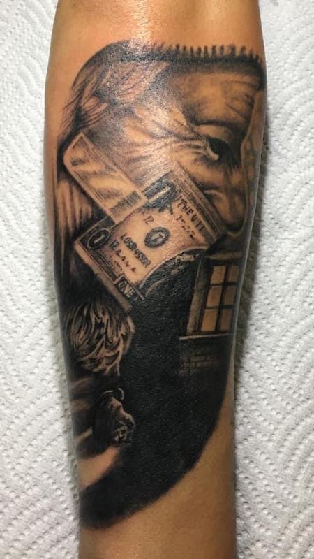 Tattoos - Money silence - 144837