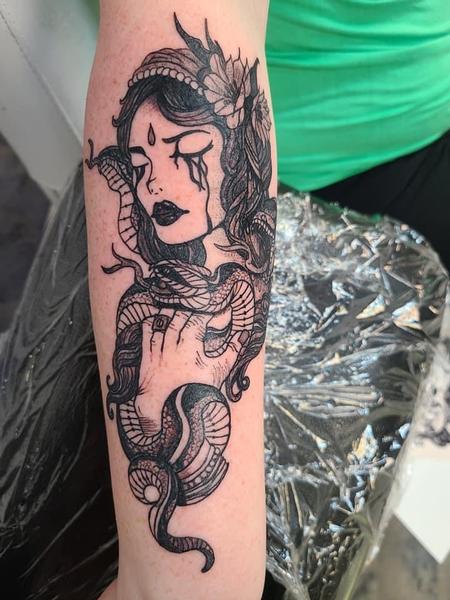 Tattoos - Snake girl - 143489