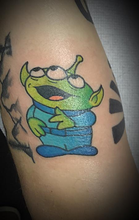 Tattoos - Little green man - 140589
