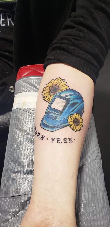 Tattoos - Welder tattoo memorial tattoo - 141320