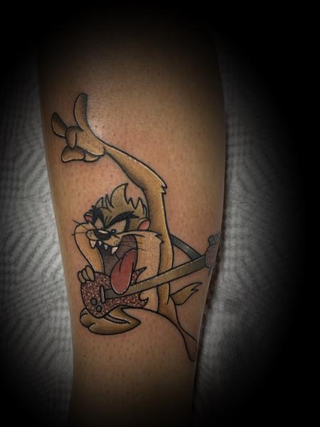 Nick Sadler (MADISON) - Taz tattoo 