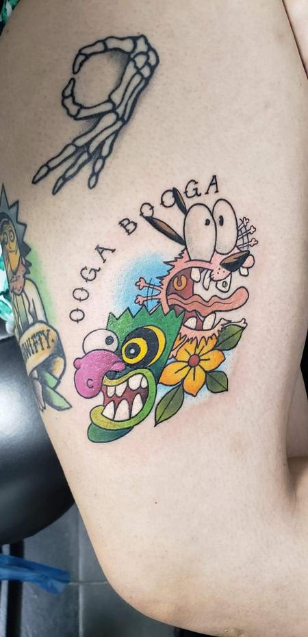 fourthkindillustration Courage the Cowardly Dog  INKPEDIA