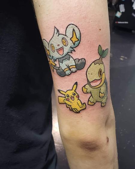 Tattoos - Pokémon sticker tattoo - 142020