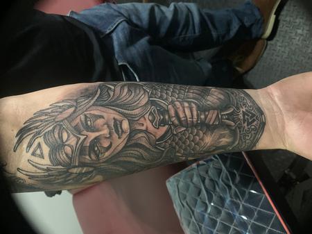 Tattoos - Warrior queen - 144312