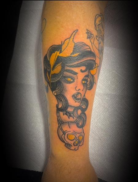Tattoos - Lady Head - 143819