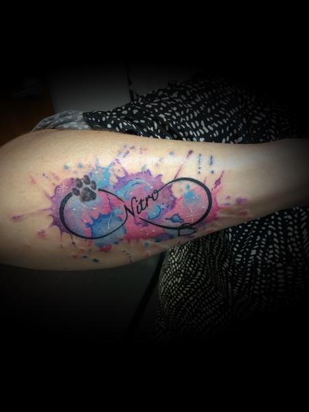 Tattoos - Watercolor infinity  - 140557