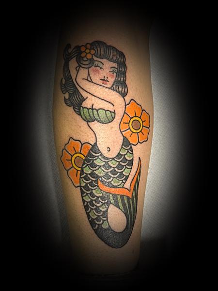 Tattoos - Mermaid - 135019