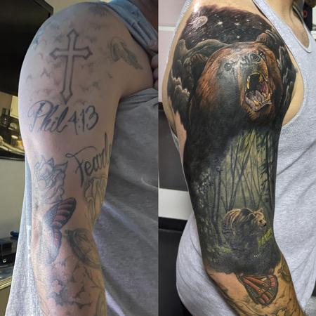 Jeff Hamm (MADISON) - Cover up tattoo