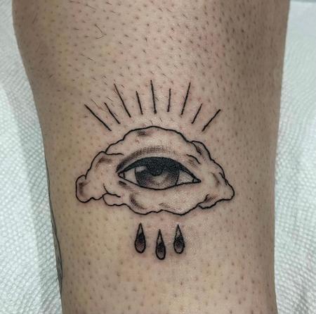 Tattoos - .Eye cloud - 145679