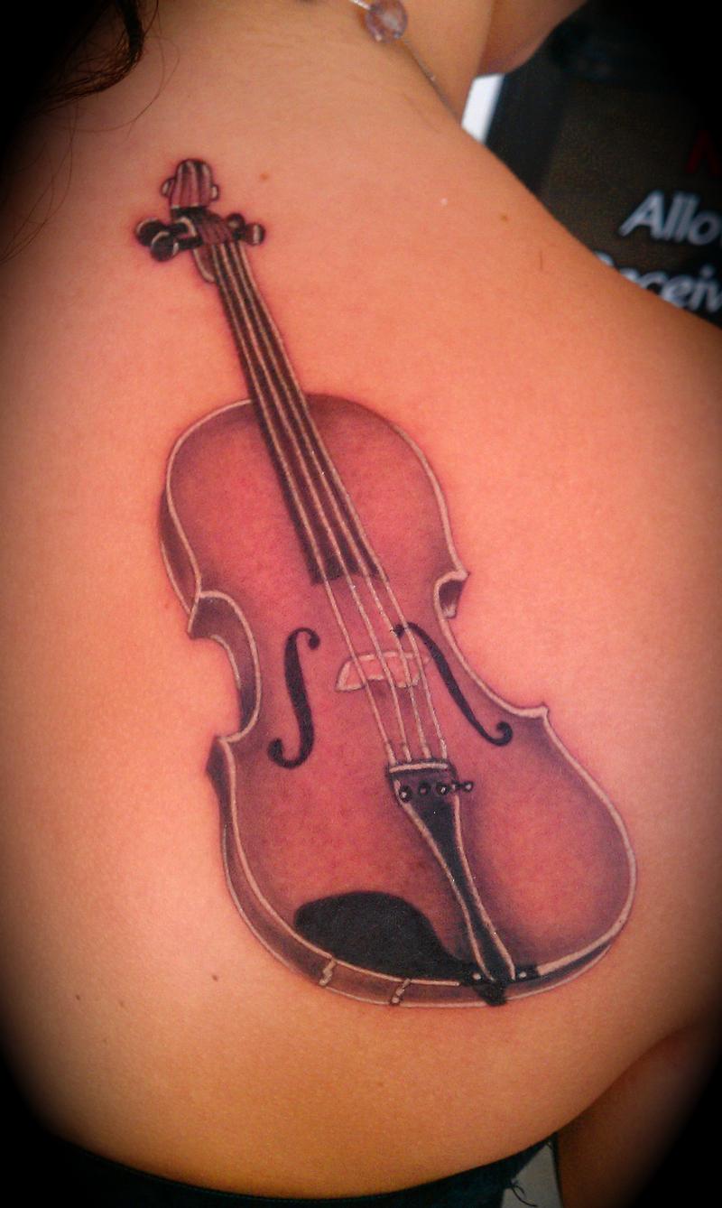 Top 72+ violin tattoo ideas best in.eteachers