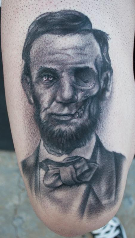 Dead President tattoo by Ryan Mullins: TattooNOW