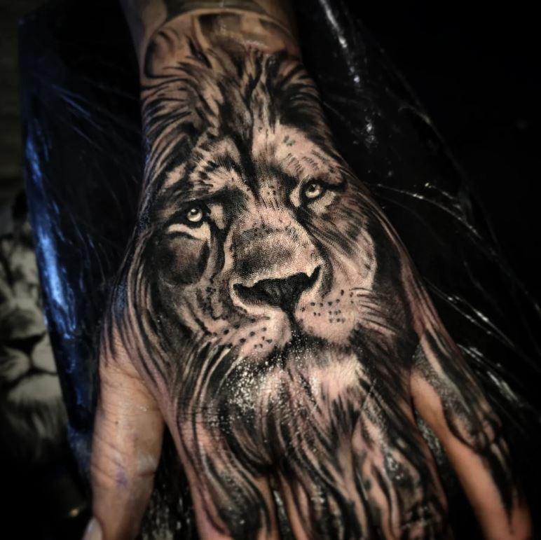 Little Lion Hand by Drew Siciliano: TattooNOW