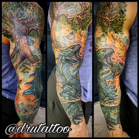 Tattoos - Custom Sleeve - 130227