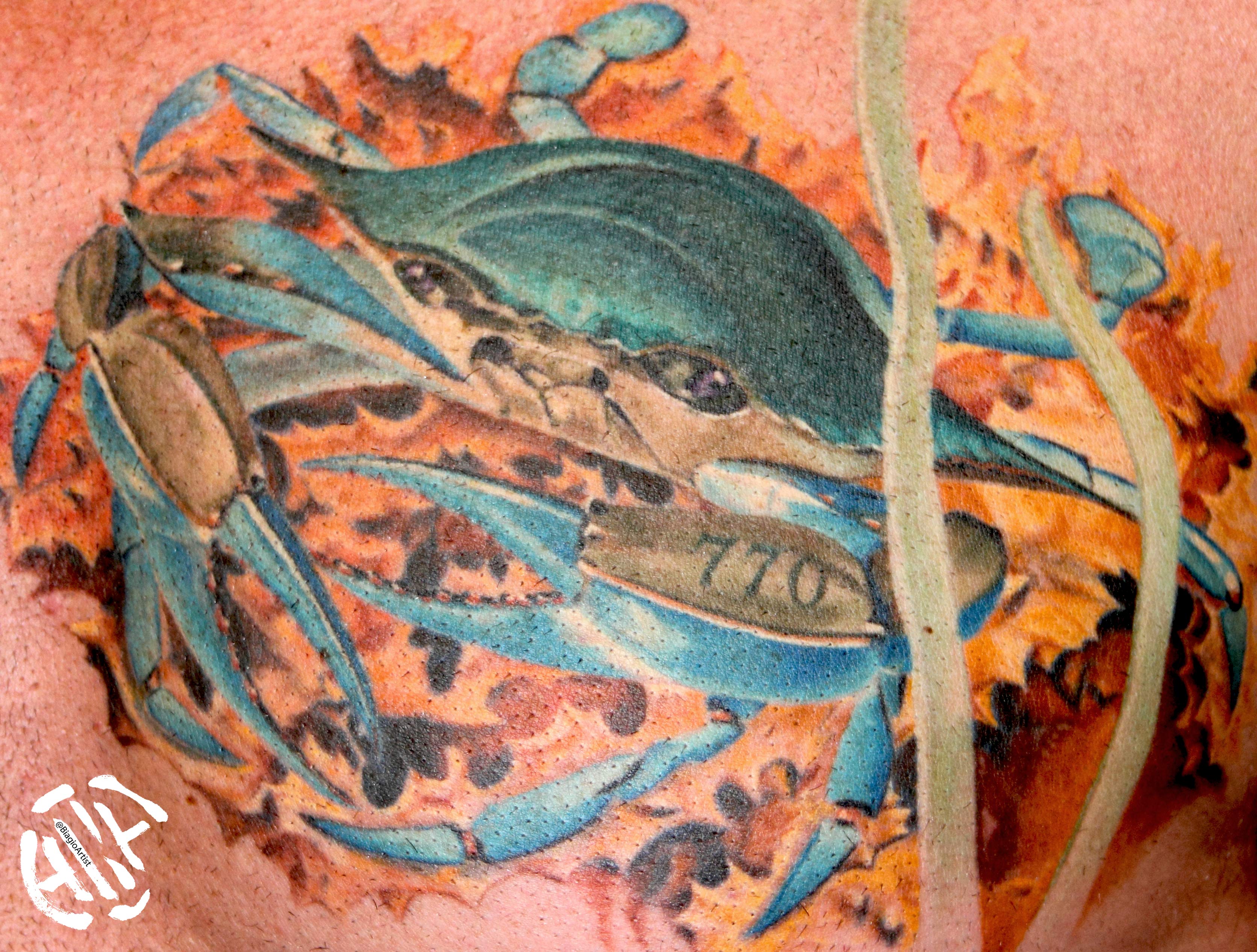 Blue Crab Cancer by BIAGIO_