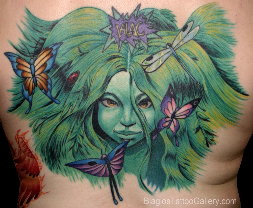 Mother Nature  at Blind Pig Tattoo Club  Tattoos By Ella Eve