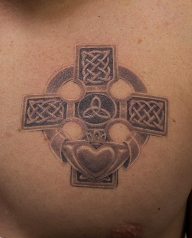 Cross Claddagh" by Rob Talo: TattooNOW