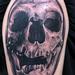 Tattoos - Neanderthal skull tattoo - 60533