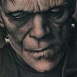 Tattoos - Frankenstein Portrait Tattoo - 115676