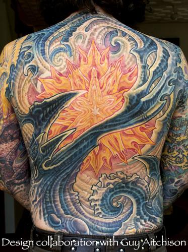Tattoos - Guy's Back - 108222