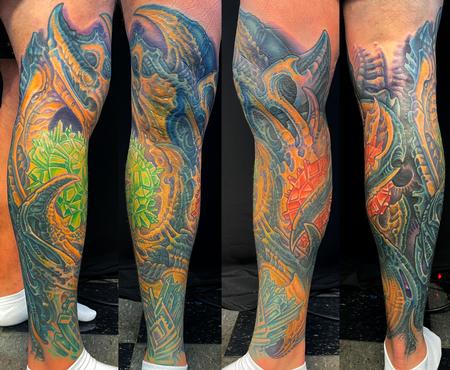 Tattoos - BIO ORGANIC LOWER LEG - 145015