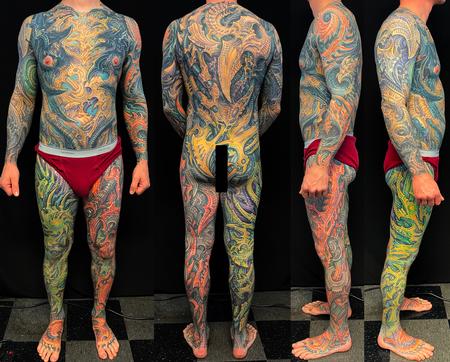 Tattoos - BIOMECH BODY SUIT - 145022