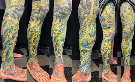Tattoos - BIO ORGANIC LEG SLEEVE - 145021