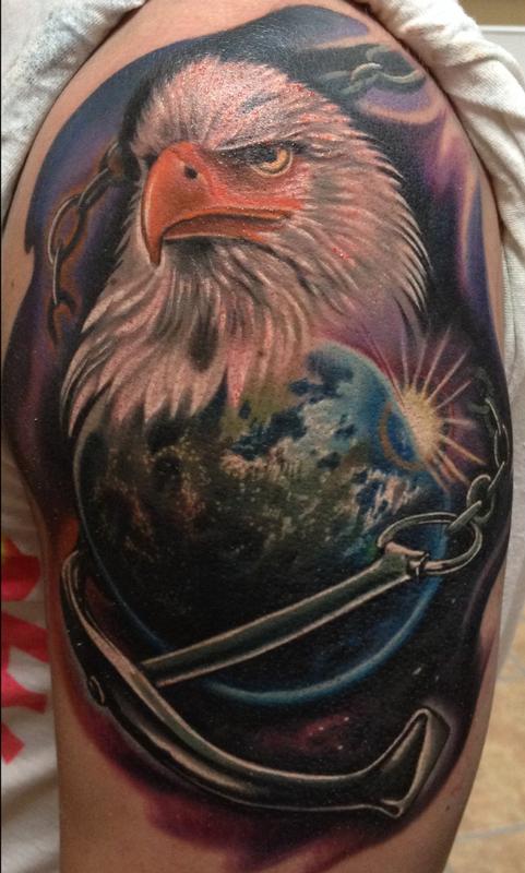 Marine Corps Eagle Globe and Anchor  Wicked City Tattoo  Facebook