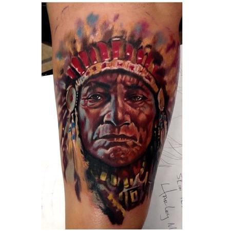 Tattoos - Indian Chief - 91155