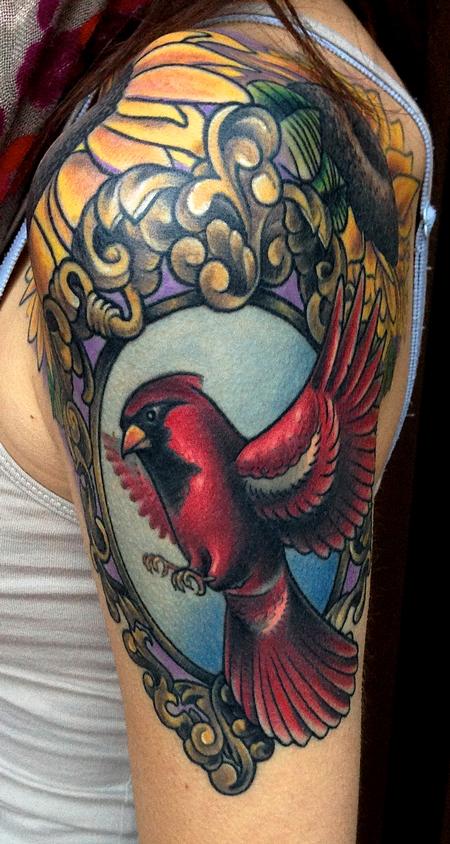 cardinal by Bradley Pearce: TattooNOW