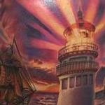 Tattoos - Lighthouse/Ship/Sunset  - 111236